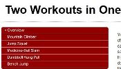 Two Workouts in One