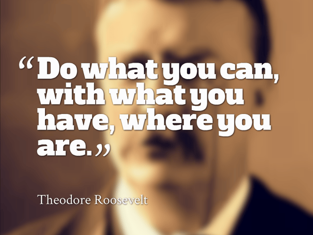 TeddyRooseveltDoWhatYouCan